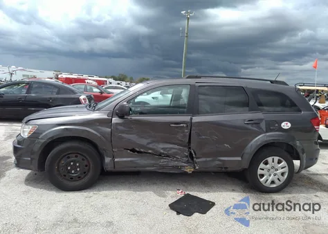 2018 Dodge Journey Se from USA, damaged, VIN 3C4PDCAB4JT296083